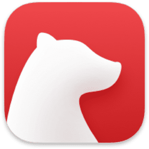 熊掌记 Bear for Mac v2.4.5 中文破解版 Markdown 写作笔记软件创作